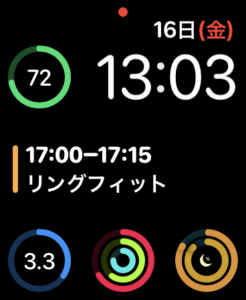 Apple Watch インフォグラフモジュラー