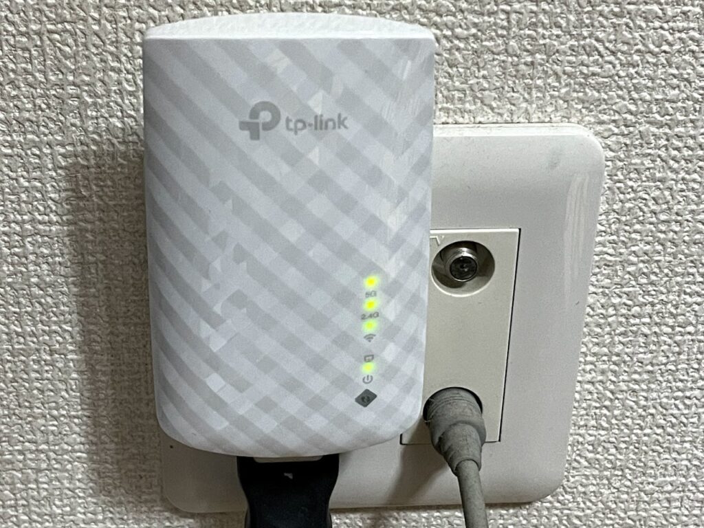 tp-link RE200 サイズ